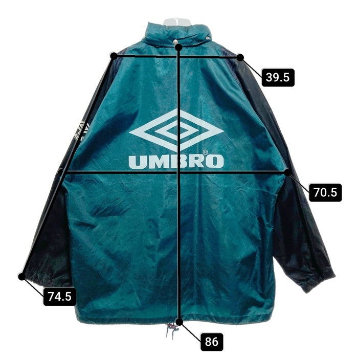 UMBRO アンブロ 90's PRO TRAINING ナイロンジャケット グリーン sizeXL 瑞穂店