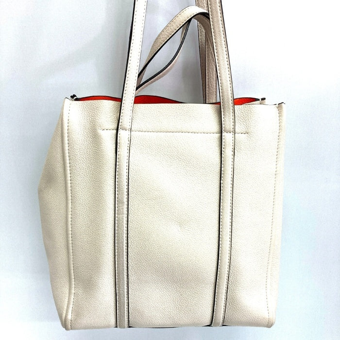 MARC JACOBS マークジェイコブス ２WAY レザー TAG TOTE バッグ ホワイト 瑞穂店
