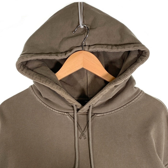 KITH キス プルオーバースウェットパーカー フーディー 無地 カーキ Size XL 福生店