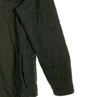L.L.Bean エルエルビーン コットン 中綿 チェックシャツジャケット グリーン スナップボタン ID285281 Size M-R 福生店