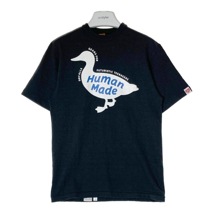 HUMAN MADE ヒューマンメイド ダックプリントTシャツ ブラック×ホワイト sizeS 瑞穂店