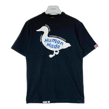 HUMAN MADE ヒューマンメイド ダックプリントTシャツ ブラック×ホワイト sizeS 瑞穂店