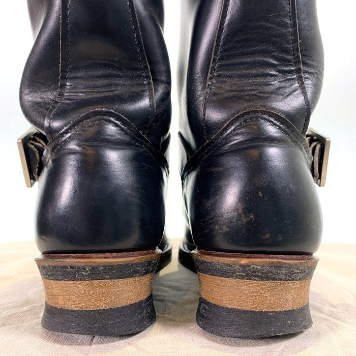 RED WING レッドウィング PT99 2268 レザーエンジニアブーツ ブラック スチールトゥ 灰芯 Size US 9D (27cm) 福生店