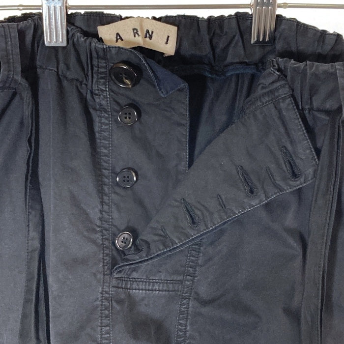 MARNI マルニ コットン テーパードパンツ サルエル ブラック S15PUMUR04A00TCK56-00N99 Size 44 瑞穂店
