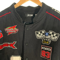 .KOM ドットコム SLASH YOUTH レーシングジャケット ブラック Size L 福生店