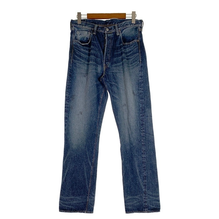 FULLCOUNT フルカウント 1101XX  ストレートデニムパンツ ダートフォード ジーンズ インディゴ USED加工 Size 34 福生店