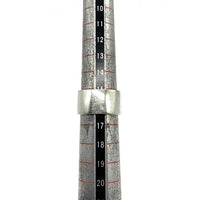 SV925 太陽神 シルバー平打ちリング Size 16-17号 福生店