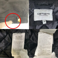 Carhartt WIP カーハートワークインプログレス OG DETROIT JACKET デトロイトジャケット ダック地 内キルティング ブラック I027358.00E Size M 福生店