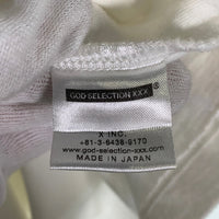 GOD SELECTION XXX ゴッドセレクショントリプルエックス Taylor Swift テイラースイフト 半袖 Tシャツ ホワイト Size L 福生店