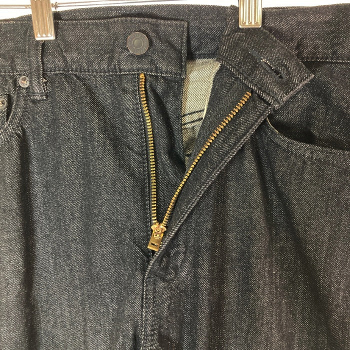 Levi's リーバイス ×BEAMS ビームス 513 ストレート デニムパンツ 先染めブラック sizeW33 瑞穂店