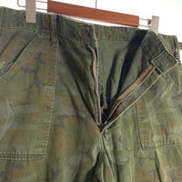 60's U.S. ARNY 米軍 ベトナム ベイカーパンツ シビリアンリーフカモ Size ウエスト約90cm 福生店