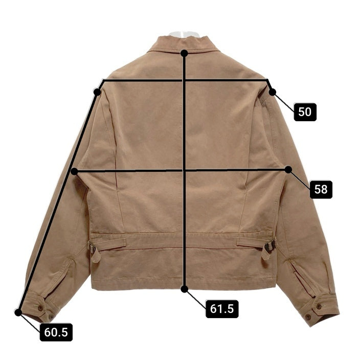 BEAMS ビームス ジップアップジャケット ベージュ Size L 瑞穂店