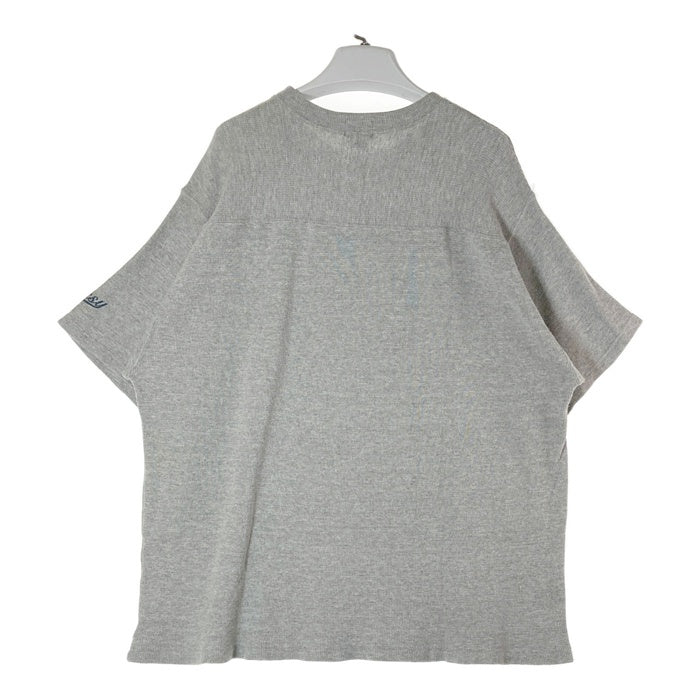 STUSSY ステューシー USA製 フットボールTシャツ サーマル グレー sizeL 瑞穂店