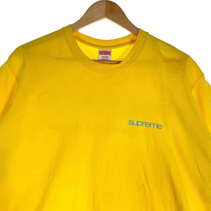 SUPREME シュプリーム 23AW NYC Tee ニューヨークシティ プリントTシャツ イエロー Size L 福生店