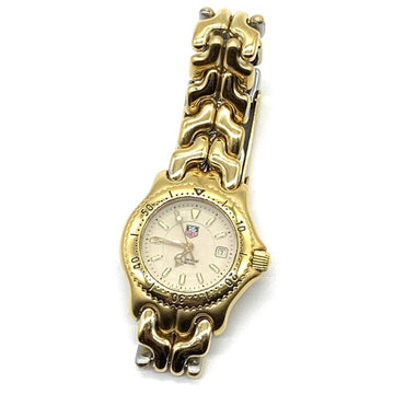 TAG HEUER タグホイヤー プロフェッショナル セル デイト クォーツ腕時計 ゴールド レディース WG1330-0 福生店