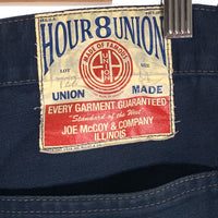 JOE McCOY ジョーマッコイ Lot722 8HOUR UNION ダック地 ダブルニーペインターパンツ ネイビー Size 34 福生店