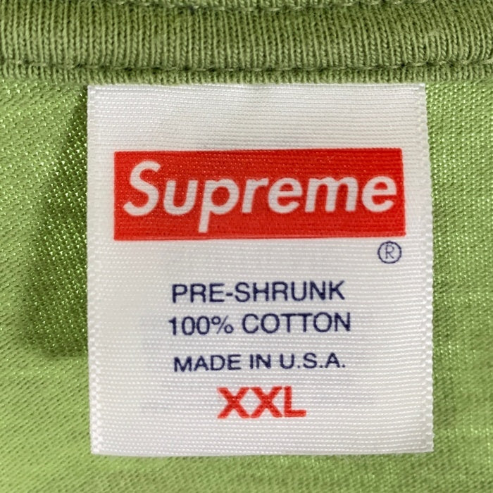 SUPREME シュプリーム 24SS Records Tee レコード プリントTシャツ モスグリーン Size XXL 福生店