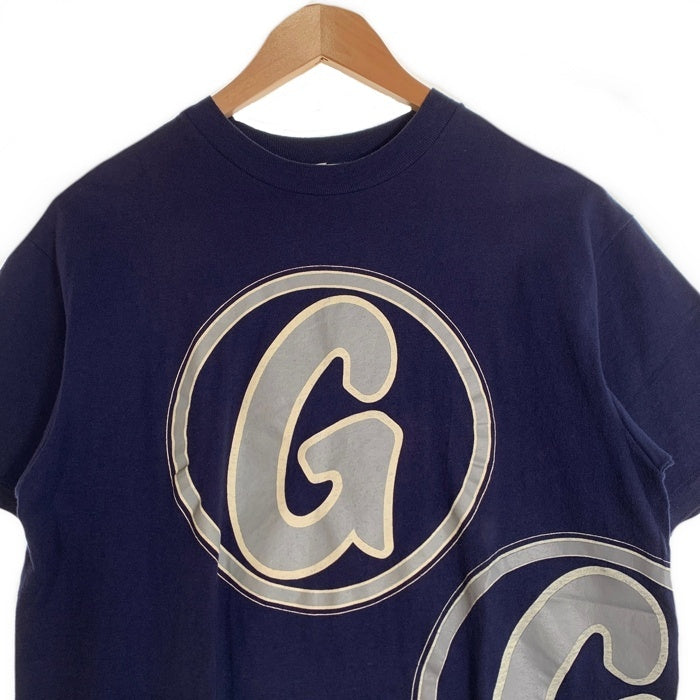 90's GOODENOUGH グッドイナフ サークルG 半袖 Tシャツ ネイビー Size L 福生店