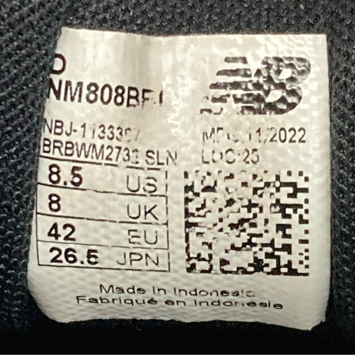 NEW BALANCE ニューバランス Numeric Tiago Lemos NM808BBL スニーカー ブラック  size26.5 瑞穂店