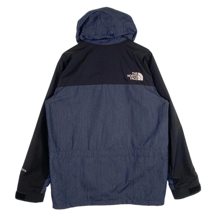 THE NORTH FACE ノースフェイス Mountain Light Denim Jacket マウンテンライト デニムジャケット インディゴ ブラック NP12032 Size XL 福生店