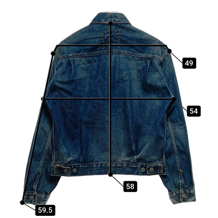 LEVI'S リーバイス 507XX 復刻 2nd セカンド デニムジャケット インディゴ 70507 日本製 Size 38 瑞穂店