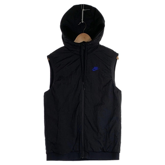 NIKE ナイキ ナイロン ボアフリース リバーシブルベスト ブラック ピンク ブルー AJ2691-010 Size M 福生店
