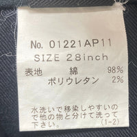 HYSTERIC GLAMOUR ヒステリックグラマー ブラックサテンフレアパンツ ブラック size28 瑞穂店