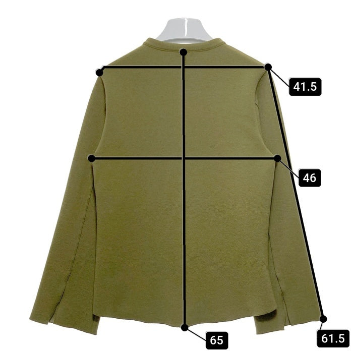 MOUSSY M＿  マウジー FLY FRONT ブラウス カーキ sizeF 瑞穂店