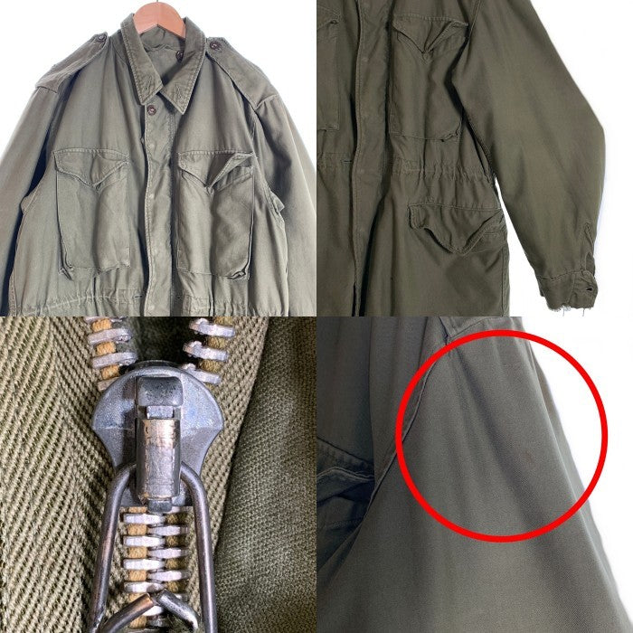 50's U.S.ARMY 米軍 M-51 フィールドジャケット オリーブ Size MEDIUM LONG 福生店