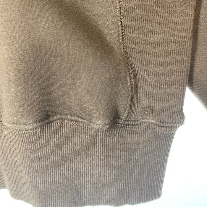 LAAMS ラームズ LOGO HOODIE ロゴワッペン プルオーバースウェットパーカー ブラウン Size XXL 瑞穂店