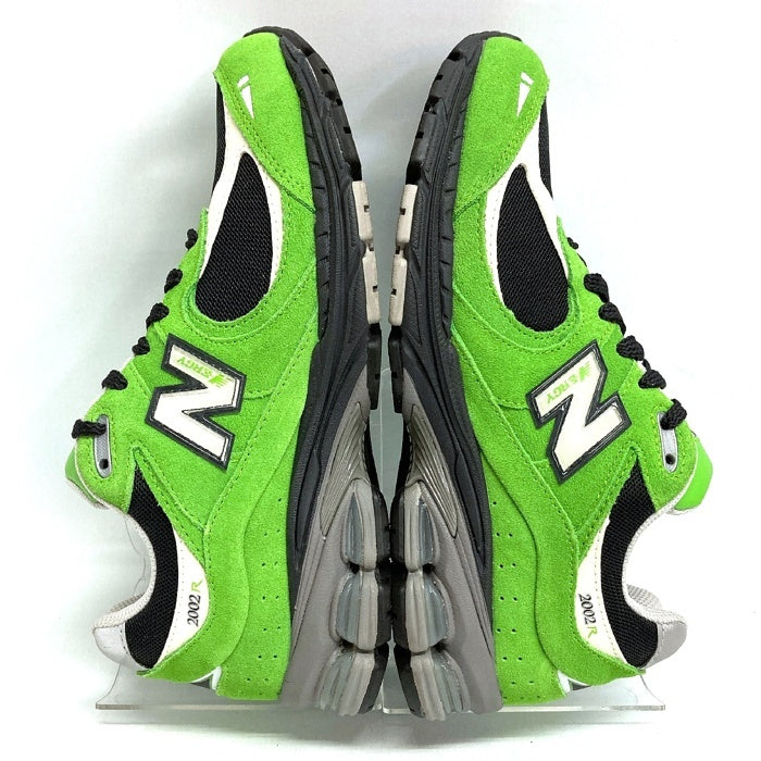 New Balance ニューバランス M2002RGZ ローカット スニーカー グリーン×ブラック size25cm 瑞穂店