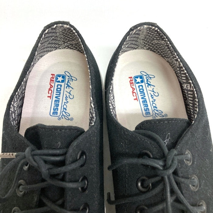 CONVERSE コンバース REACT Jack Pursell GORE-TEX スニーカー ブラック size27cm 瑞穂店