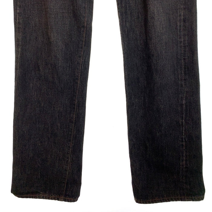 TENDERLOIN テンダーロイン ジッパーフライ ブラックデニムパンツ ジーンズ テーパード 赤耳 TALON Size 32 福生店