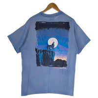 90`s Marlboro マルボロ Coyote コヨーテプリント ポケットTシャツ ライトブルー Size F 福生店