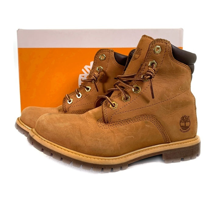 Timberland ティンバーランド WATERVILLE 6 IN LACE WATERPROOF BOOT ウォータープルーフ ブーツ イエロー 18168R 231 Size 7 (24.0cm) 福生店