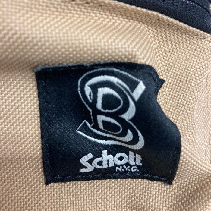 Schott ショット スタースタッズ ボディーバッグ ベージュ size- 瑞穂店