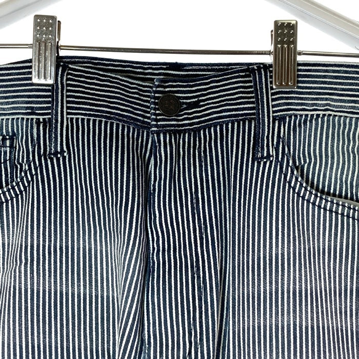 glamb グラム Pepper denim ペッパーデニム ストレッチパンツ ホワイト ネイビー GB15SP/P05 Size 3 瑞穂店