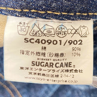 SUGAR CANE シュガーケーン Lot 902 USED加工 スターデニムパンツ ジーンズ インディゴ Size 30 瑞穂店