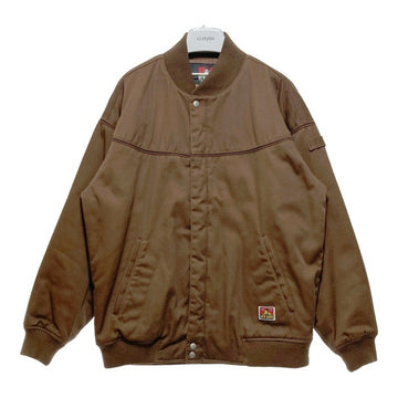 BEN DAVIS ベンディビス ダービージャケット カップショルダー ブラウン sizeL 瑞穂店