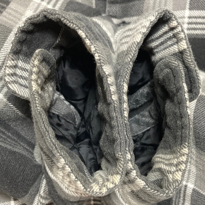 SUPREME シュプリーム 21AW  Faux Fur Collar Flannel Shirt  ファーカラー チェック フランネルシャツ ブラック Size M 瑞穂店