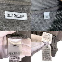 WILLY CHAVARRIA ウィリーチャバリア BOMBER CREW EMBROIDERY ボンバー クルー エンブロイダリー スウェットトレーナー カーキ Size M 福生店