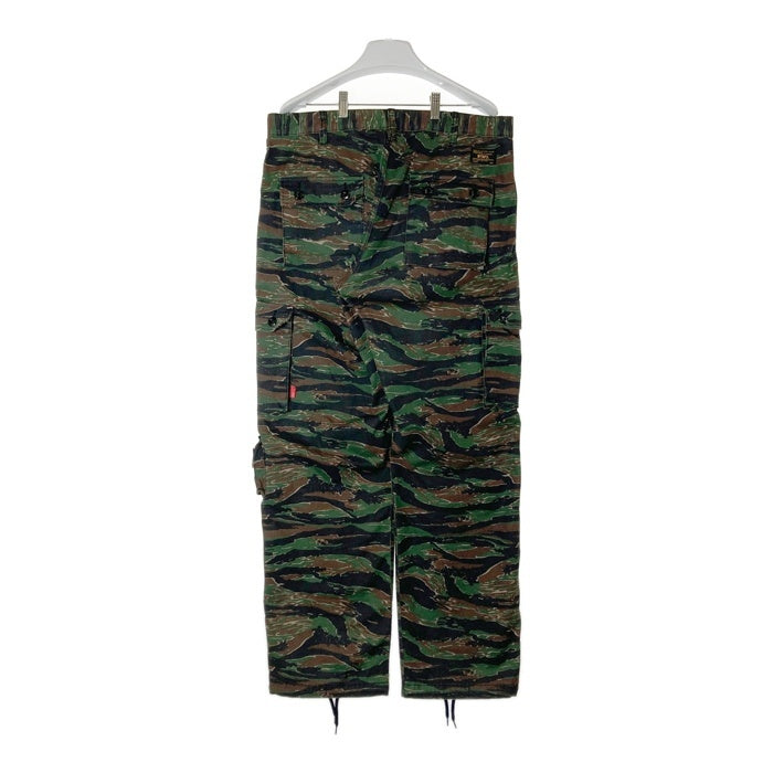 WTAPS ダブルタップス 171GWDT-PTM09 JUNGLE.STOCK 01 TROUSERS.COTTON.TWILL TIGER STRIPE カーゴパンツ タイガーストライプ カーキ size3 瑞穂店