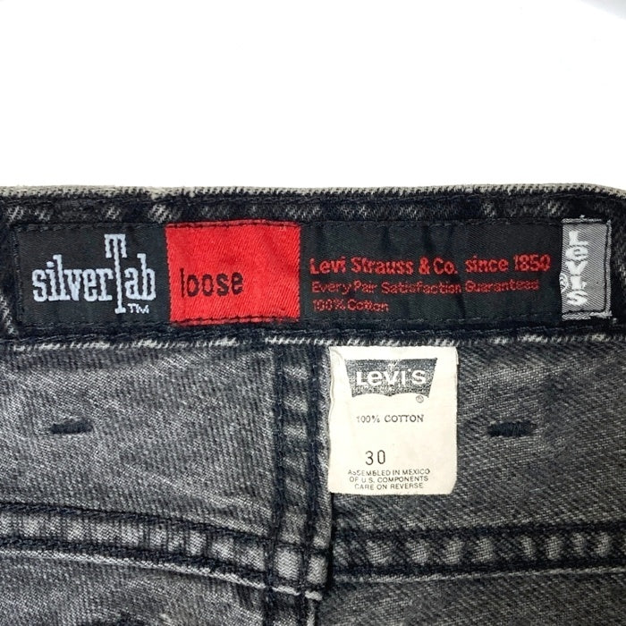 90's Levi's silver Tab リーバイスシルバータブ ブラックデニムショートパンツ メキシコ製 Size 30 瑞穂店