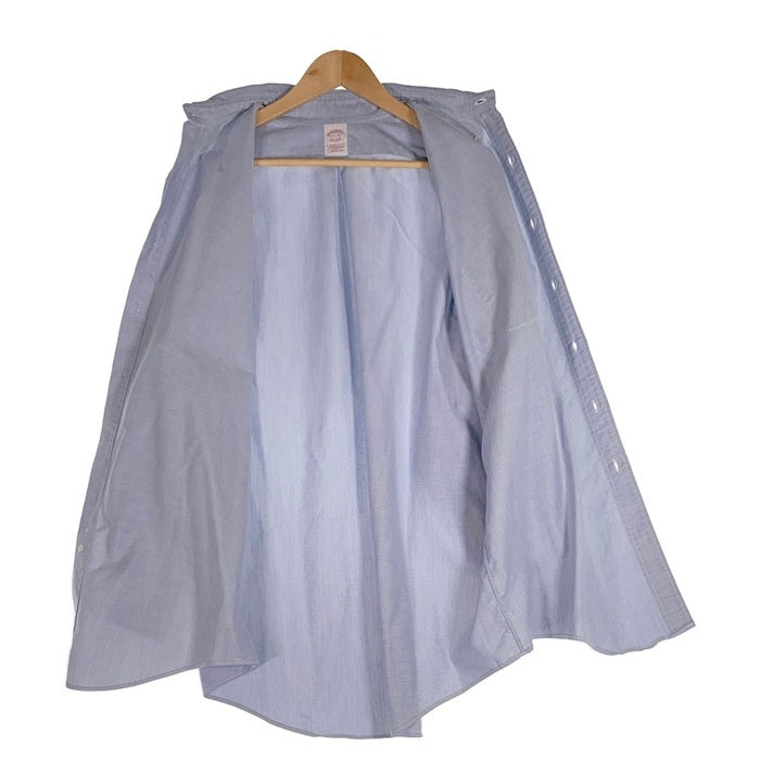 90`s Brooks Brothers ブルックスブラザーズ 長袖 ボタンダウンオックスフォードシャツ ライトブルー Size 17 1/2-34 福生店