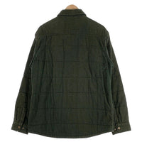 L.L.Bean エルエルビーン コットン 中綿 チェックシャツジャケット グリーン スナップボタン ID285281 Size M-R 福生店