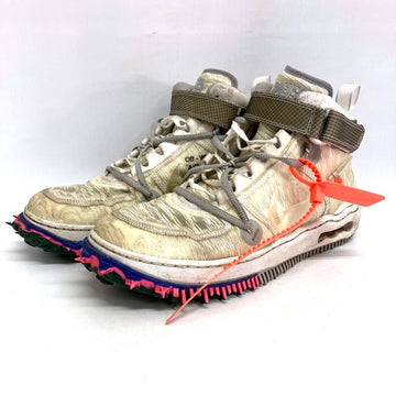 NIKE×OFF-WHITE ナイキ×オフホワイト DO6290-100 AIR FORCE 1 MID SP スニーカー ホワイト size26.5cm 瑞穂店