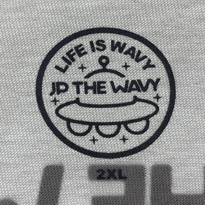 JP THE WAVY ジェーピーザウェイビー LIFE IS WAVY VIRTUAL SPACE TOURS 2020.7.18 半袖 Tシャツ ホワイト Size 福生店