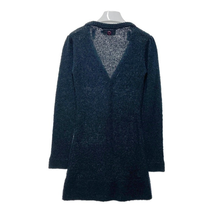 Stussy ステューシー GIRLS ガールズ ウール混 ロングカーディガン ネイビー sizeM 瑞穂店