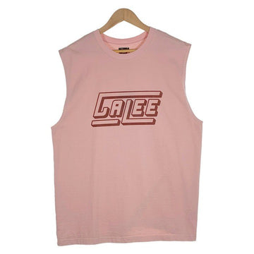 CALEE キャリー 21SS ノースリーブ Tシャツ ライトピンク Size L 福生店