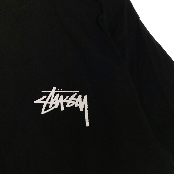 STUSSY ステューシー SHATTERED TEE シャッタード Tシャツ プリント 8ボール ブラック Size M 福生店